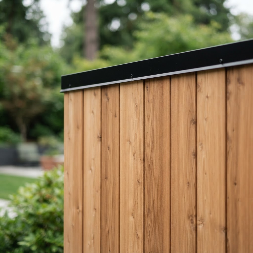Cedar Privacy fence system